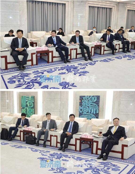 济南市政府与松下电器(中国)签署战略合作协议 孙立成会见松下客人并见证签约