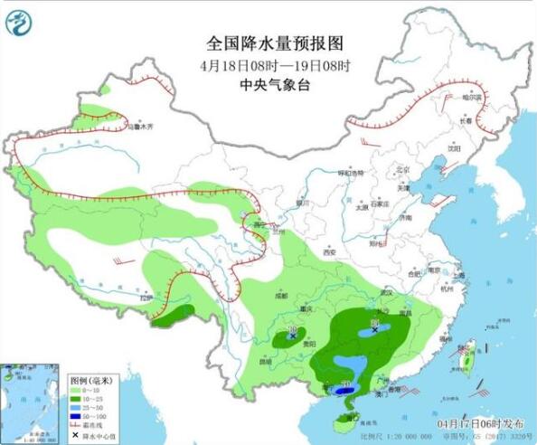 【呼伦贝尔4月大雪纷飞】北方下周大幅回暖 南方阴雨持续