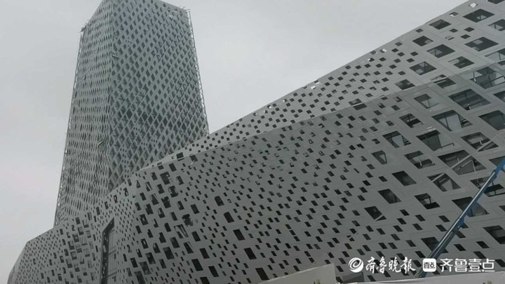济南西部又将添商业综合体，省会文化中心三馆二期即将竣工