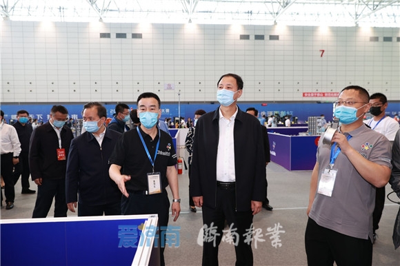 2021年职业教育活动周全国启动仪式暨全国职业院校技能大赛在济开幕 李干杰孙尧出席并致辞