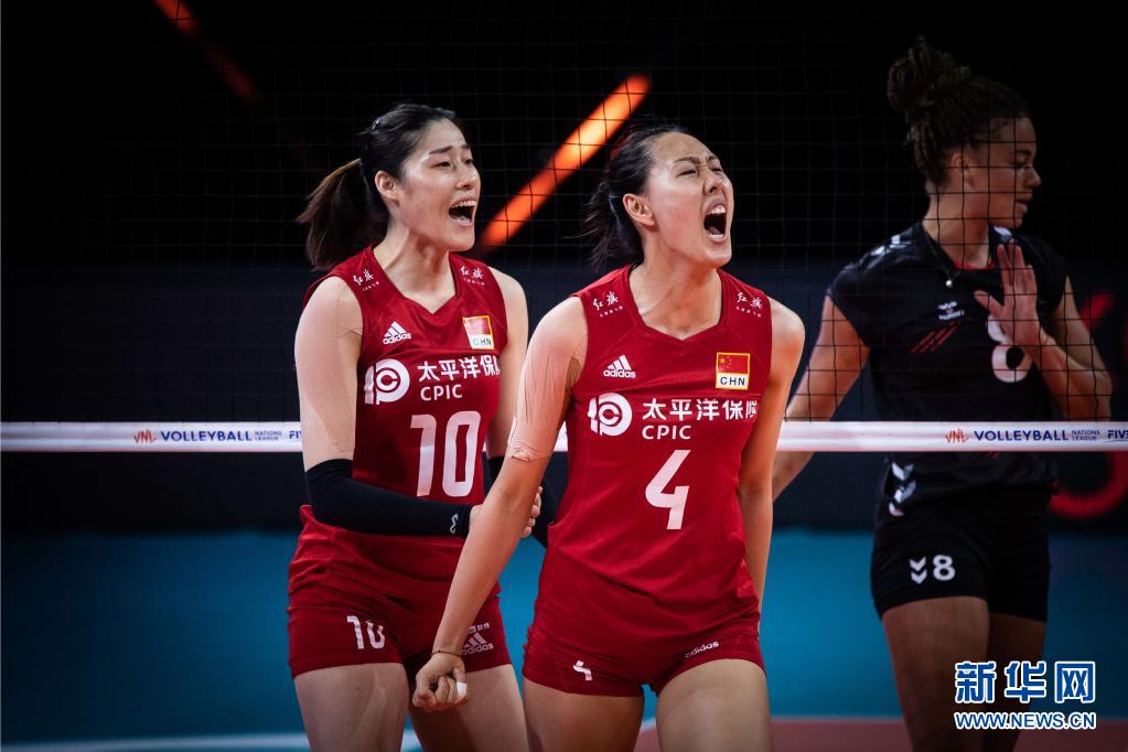 中国女排3:2战胜德国队上演大逆转