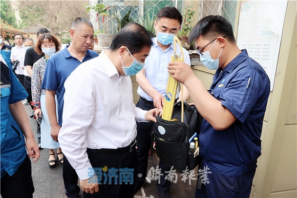 孙立成检查督导燃气安全管理工作时强调:落实落细安全举措 排查消除安全隐患 切实保障人民群众生命财产安全