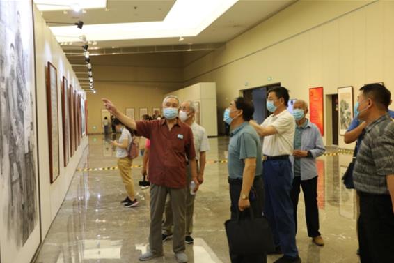 圆满落幕 !“学党史、庆华诞、强省会” 山东省直暨济南市直机关庆祝建党100周年书画摄影展一周吸引两万人参观