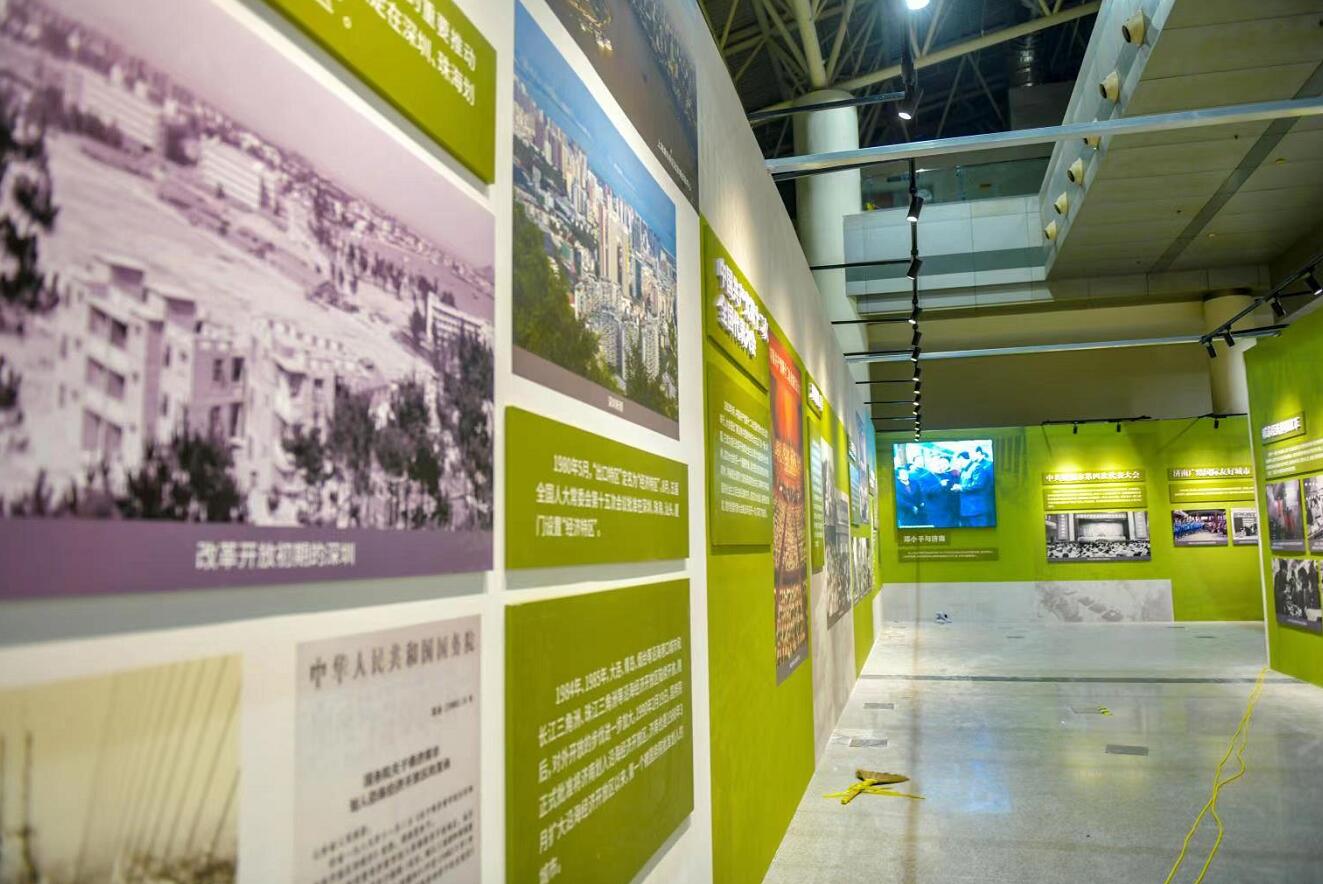 济南市庆祝中国共产党成立100周年主题展览进入布展冲刺阶段