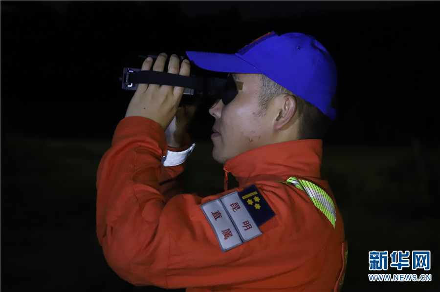 云南北移亚洲象群休息时间减少行动时间加长 迂回向南移动