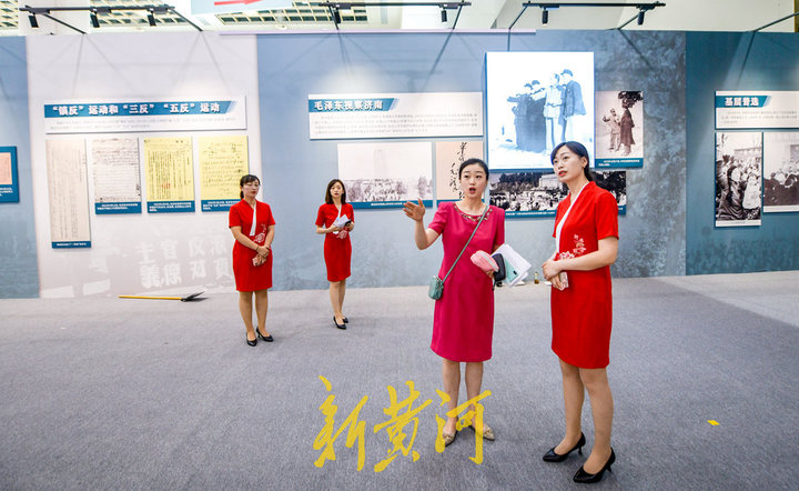 济南市庆祝中国共产党成立100周年主题展览布展完成