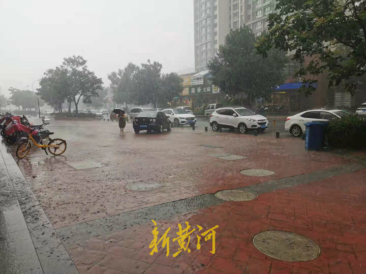 雷阵雨抵达济南！高温预警继续发布