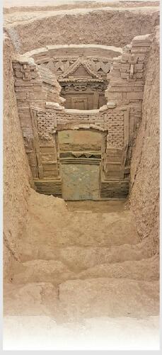 济南发现山东规模最大元代砖雕壁画墓群