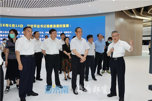 全国政协调研组来济调研 郑建邦带队