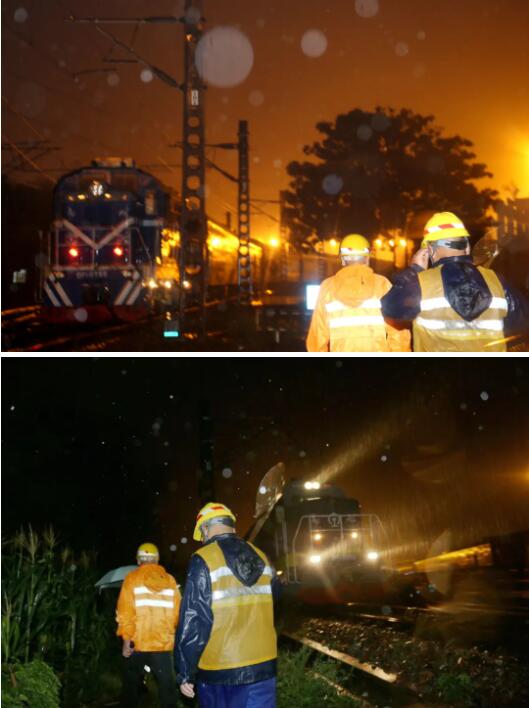 雨！雨！雨！铁路人紧急出动！