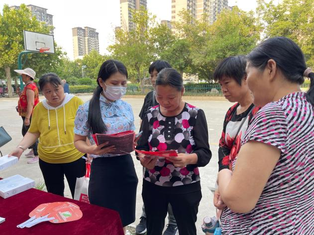 为群众办实事，民生银行济南槐荫支行积极开展防范电信诈骗宣传活动