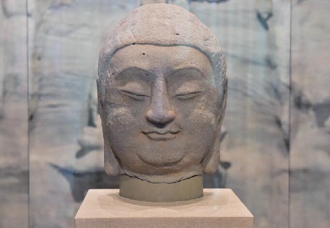 山西天龙山石窟佛首流失百年终归故土 入藏博物馆