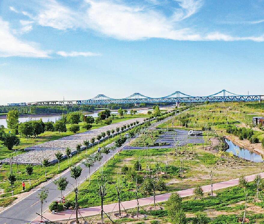 俯瞰济南郊野公园 林间藏着野趣