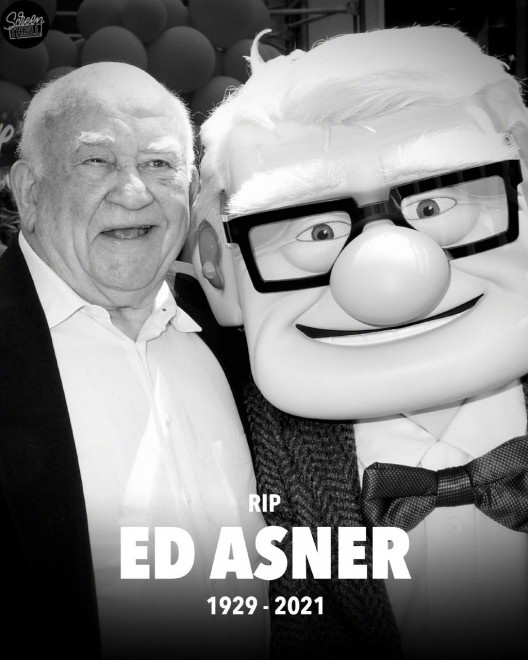 《飞屋环游记》卡尔配音演员爱德华去世 享年91岁