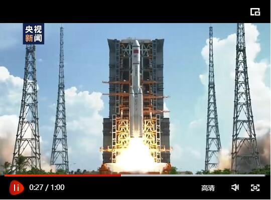 独家视频丨震撼！特殊视角回顾天舟三号发射精彩瞬间