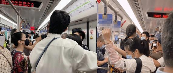【娱报】网友坐地铁偶遇周迅、井柏然 大赞皮肤状态很好