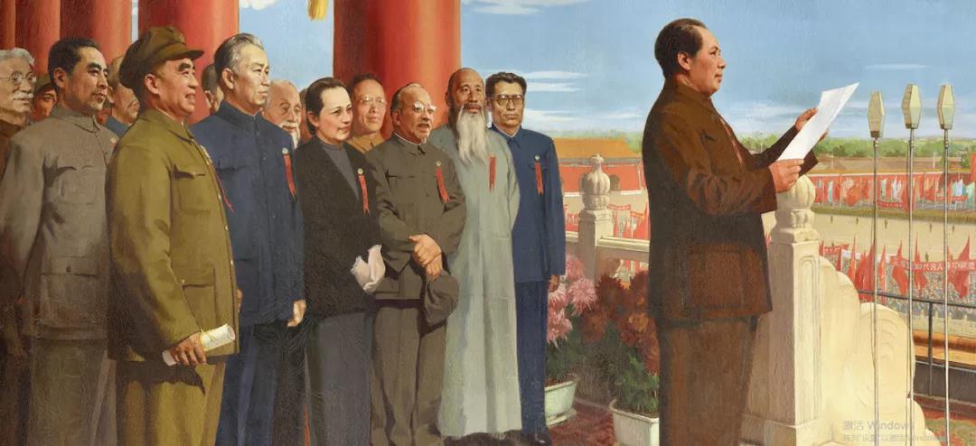 丹青绘巨作 礼赞新中国丨《美术经典中的党史》邀请您走近油画《开国大典》……