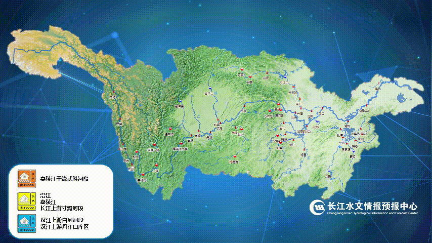洪水预警！嘉陵江、涪江等河流发生明显涨水过程