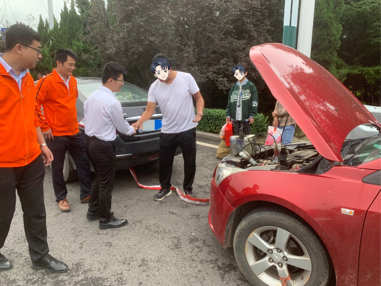 山东平安产险国庆护航暖心进行中