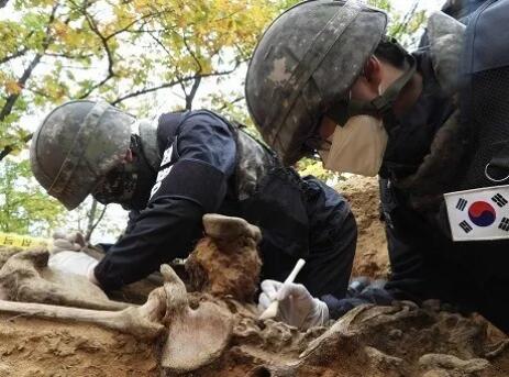 独家大量在韩中国人民志愿军烈士遗骸搜寻鉴定细节曝光