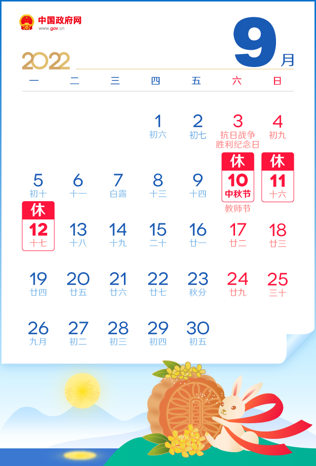 春节国庆放7天，五一放5天，2022年放假安排来了！