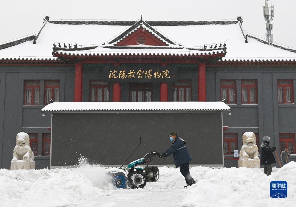 新华全媒+｜橙色雪“警”！暴雪、冻雨侵袭内蒙古东北地区