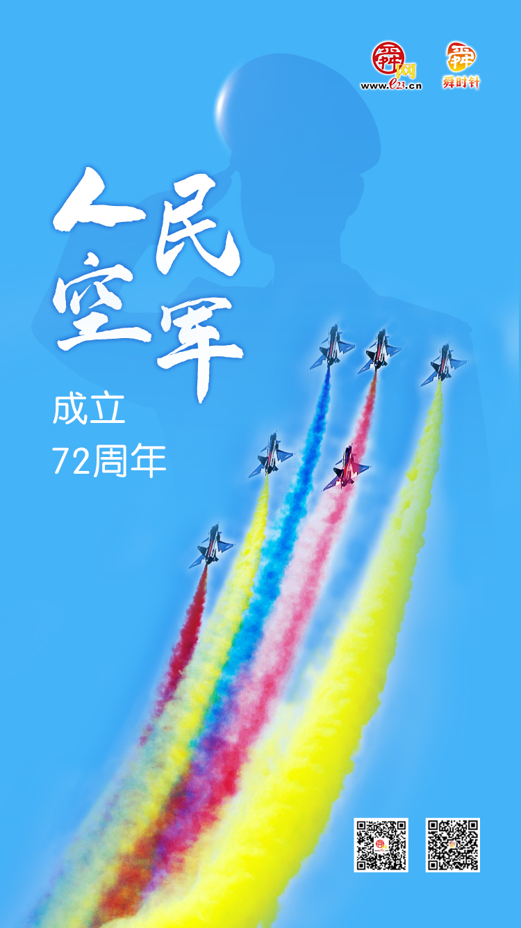 庆祝人民空军成立72周年