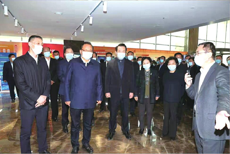 2021年全市重点项目建设观摩评议活动到平阴县长清区市中区槐荫区考察 孙立成孙述涛殷鲁谦雷杰边祥慧参加活动