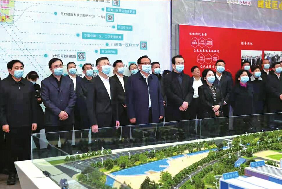 2021年全市重点项目建设观摩评议活动到平阴县长清区市中区槐荫区考察 孙立成孙述涛殷鲁谦雷杰边祥慧参加活动