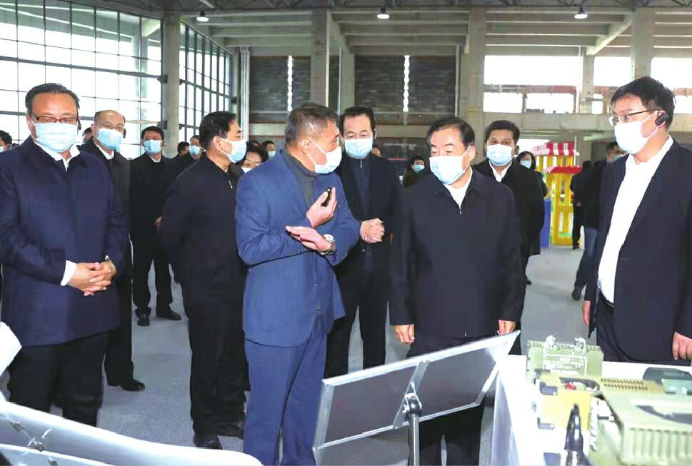 2021年全市重点项目建设观摩评议活动到平阴县长清区市中区槐荫区考察 孙立成孙述涛殷鲁谦雷杰边祥慧参加活动