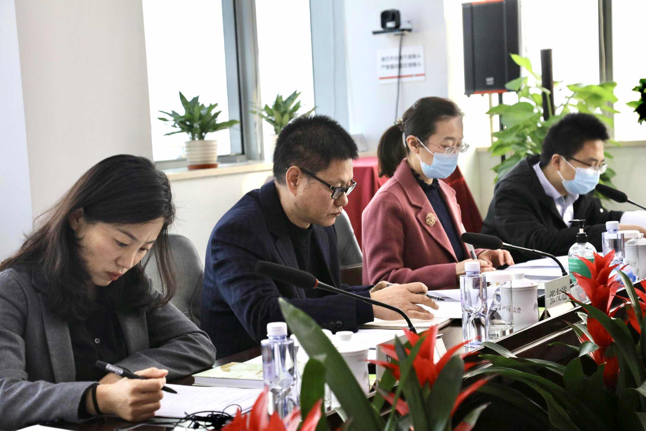 山东银保监局党委委员、二级巡视员张友道同志一行到平安人寿山东分公司调研指导工作