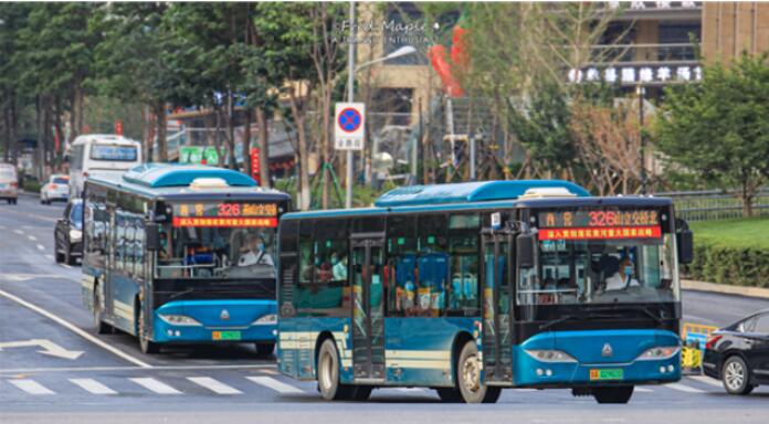 Цзинань будет едино разработать планирование автобусов
