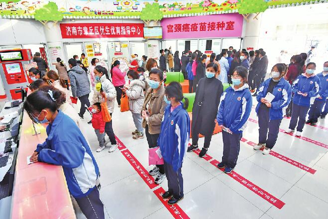 济南3.4万女孩已免费接种HPV疫苗 到2025年，济南宫颈癌及癌前病变规范治疗率将达90%以上