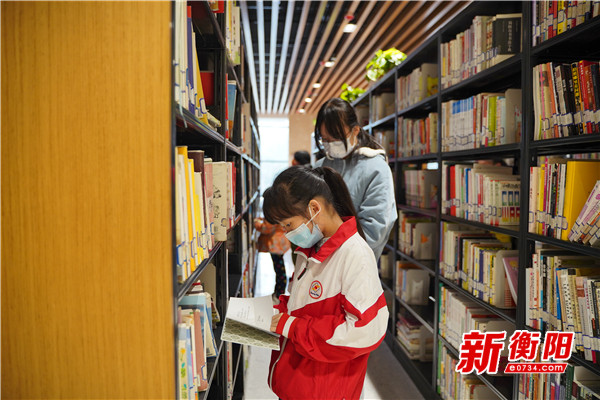 赏心“阅”目! 衡阳市文化新地标市图书馆新馆试开放