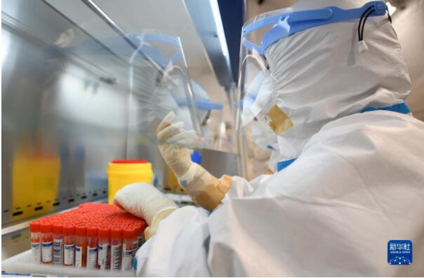 新华全媒+丨争分夺秒——气膜方舱实验室助力津城阻击奥密克戎