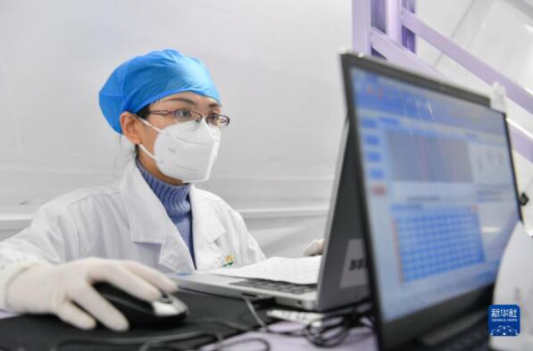 新华全媒+丨争分夺秒——气膜方舱实验室助力津城阻击奥密克戎