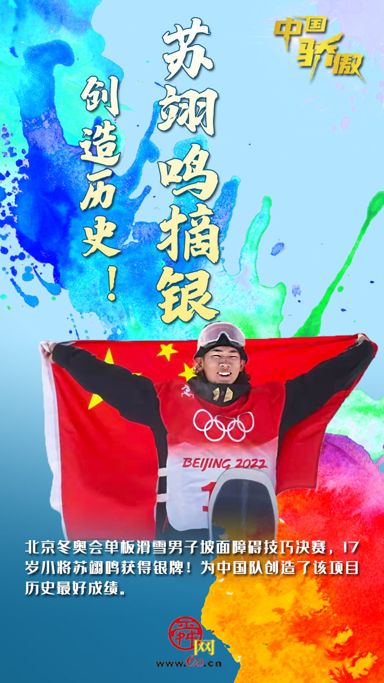 【海报集】中国骄傲！冬奥赛场上，这是属于他们的高光时刻