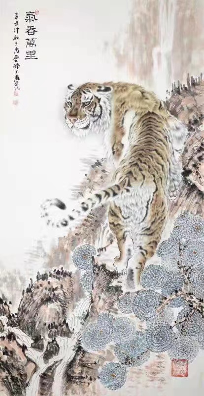 《韩必省个人书画精品展》泉城开幕