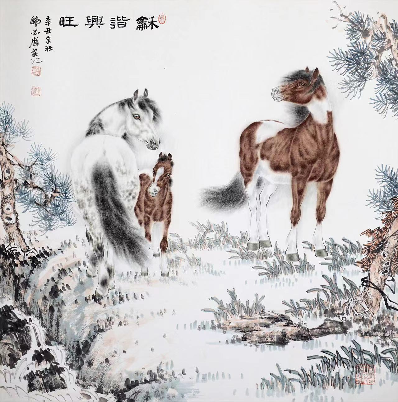 《韩必省个人书画精品展》泉城开幕