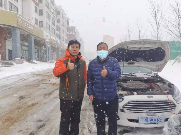 平安产险山东分公司：暴雪突袭，这群人尽显温情