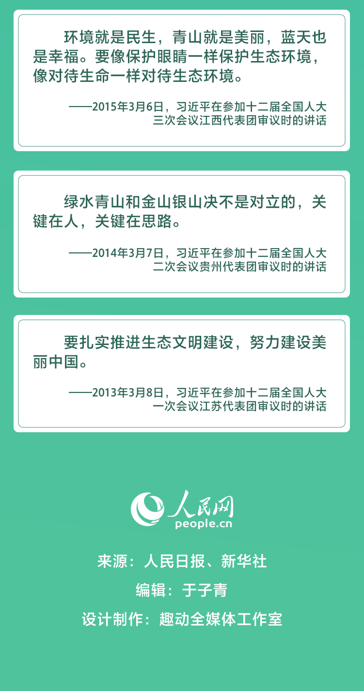 习近平的两会关切事之“生态文明”篇 要像保护眼睛一样保护生态环境