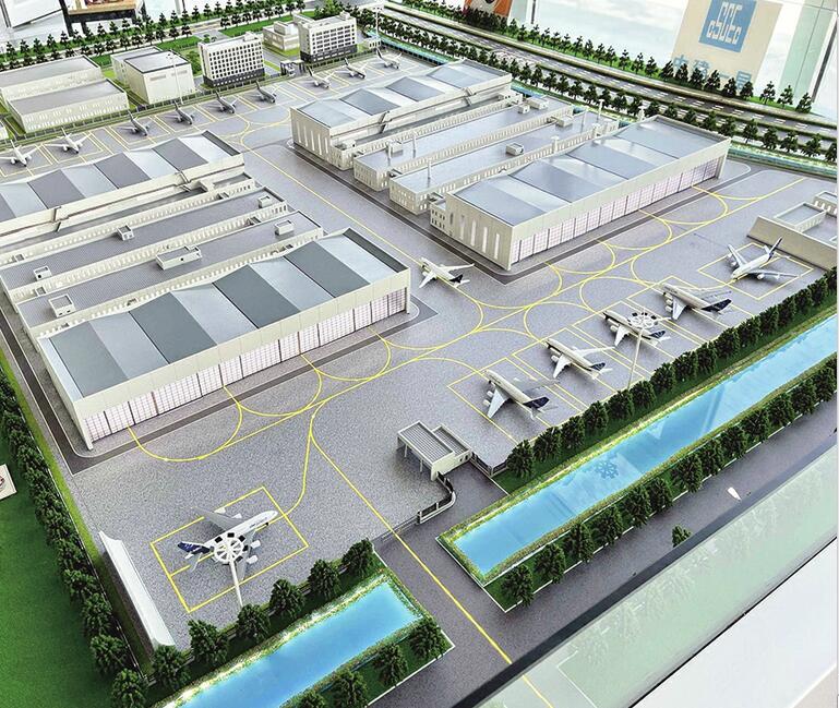 山东太古新厂区预计2023年上半年交付使用 这里每年可为600余架次飞机“体检”