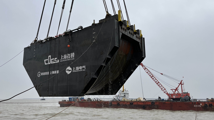 В Китае началась операция по подъему затонувшего 160 лет назад деревянного корабля