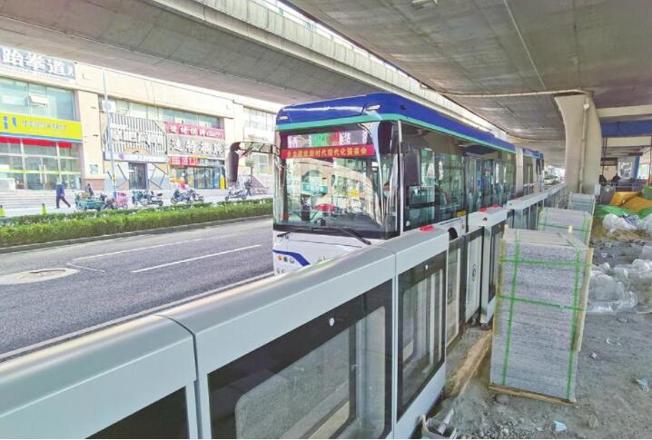 Jinans erste Serie von BRT-Haltestellen werden modernisiert und renoviert