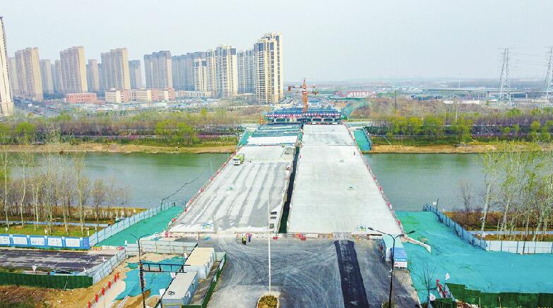 新桥飞跨小清河 连通华山与奥体两片区