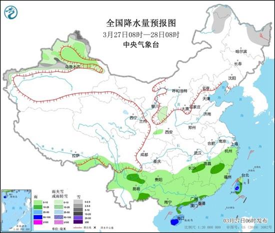 下周冷空气活跃气温多变 南方降雨明日暂停一天