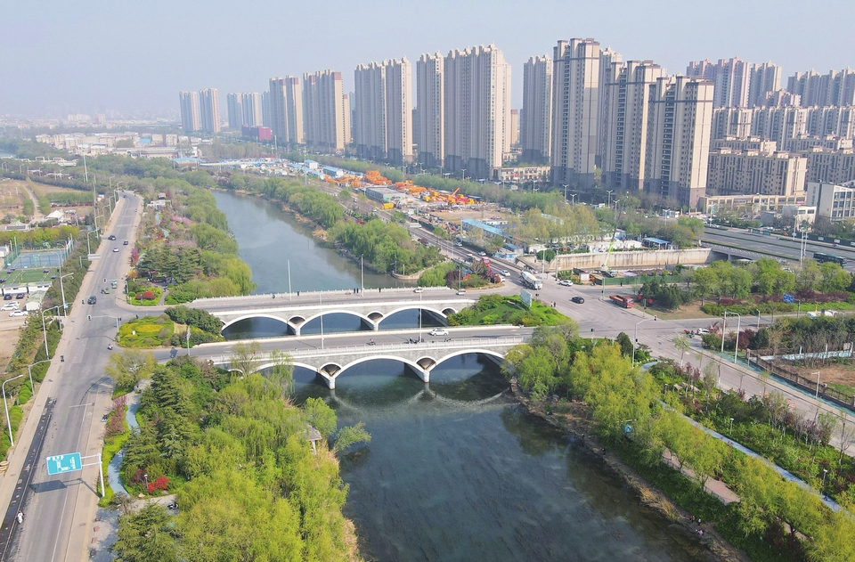 На Сяоцинхэ реке показали экологическую красоту