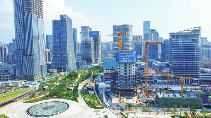 济南CBD“2指”冲出地面