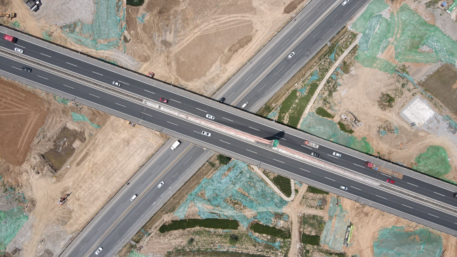 济南零点立交转向匝道拆除接近尾声