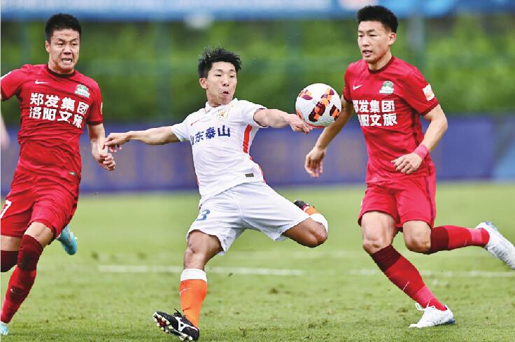 1:4不敌河南嵩山龙门，折射泰山队困境